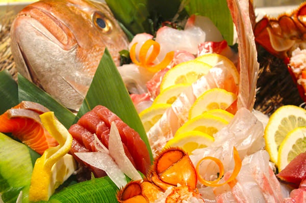 sashimi platter